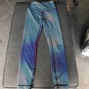 Rare lululemon high times (cosmic dot) 7/8 pants